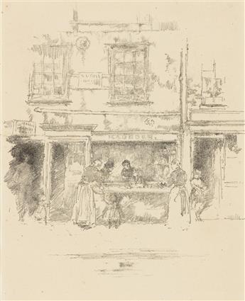 JAMES A. M. WHISTLER Maunders Fish Shop, Chelsea.